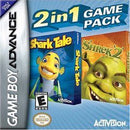 Shrek 2 and Shark Tale 2 in 1 - Complete - GameBoy Advance