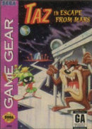 Taz in Escape from Mars - In-Box - Sega Game Gear