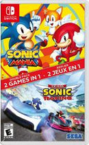 Sonic Mania + Team Sonic Racing Double Pack - New - Nintendo Switch