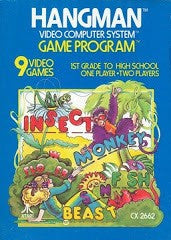 Hangman [Text Label] - Complete - Atari 2600