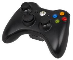 Xbox 360 Wireless Controller Glossy Black - Loose - Xbox 360