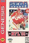 NFL '95 [Cardboard Box] - Loose - Sega Genesis