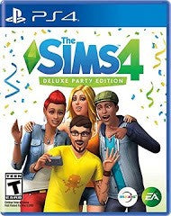 Sims 4 [Deluxe Party Edition] - Complete - Playstation 4