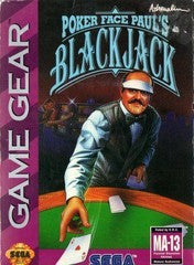 Poker Face Paul's Blackjack - In-Box - Sega Game Gear