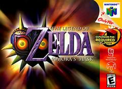 Zelda Majora's Mask - In-Box - Nintendo 64