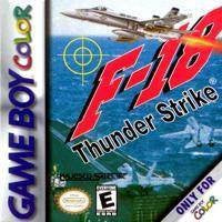 F-18 Thunder Strike - In-Box - GameBoy Color