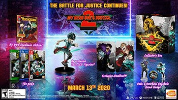 My Hero One's Justice 2 [Collector's Edition] - Complete - Playstation 4