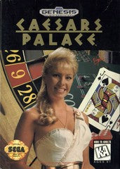 Caesar's Palace [Cardboard Box] - Complete - Sega Genesis