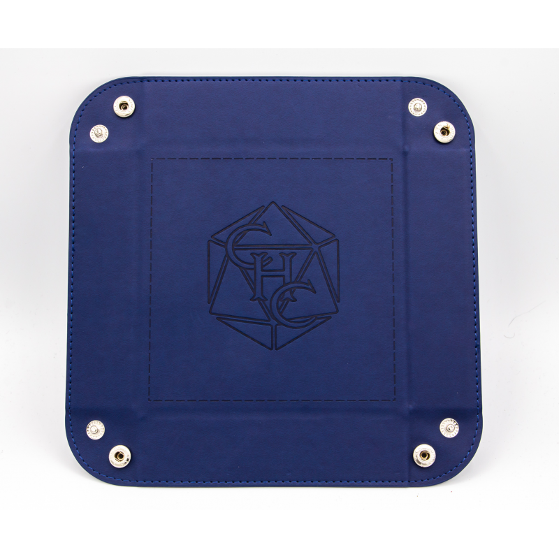 Square Dice Tray - Blue