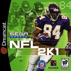 NFL 2K1 [Not For Resale] - Loose - Sega Dreamcast