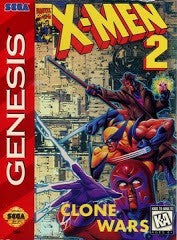 X-Men 2 The Clone Wars [Cardboard Box] - In-Box - Sega Genesis