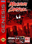 Spiderman Maximum Carnage [Cardboard Box] - Loose - Sega Genesis