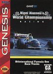 Nigel Mansell's World Championship Racing - Loose - Sega Genesis