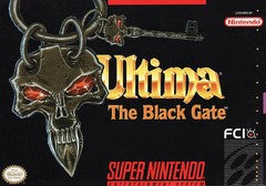 Ultima The Black Gate - Loose - Super Nintendo