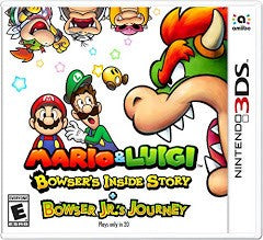 Mario & Luigi: Bowser's Inside Story + Bowser Jr's Journey - Complete - Nintendo 3DS