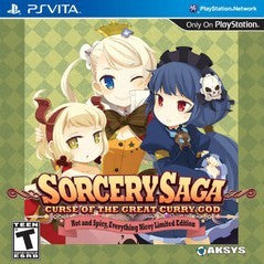 Sorcery Saga: The Curse of the Great Curry God [Limited Edition] - In-Box - Playstation Vita