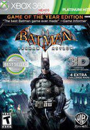 Batman: Arkham Asylum [Game of the Year] - Loose - Xbox 360