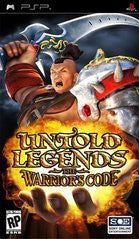 Untold Legends The Warrior's Code - In-Box - PSP