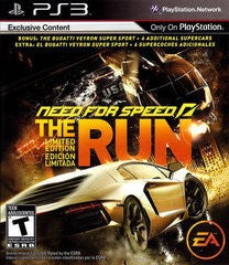 Need For Speed: The Run - Complete - Playstation 3