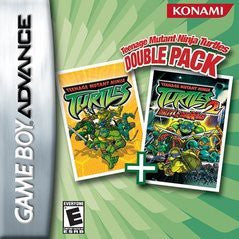 Teenage Mutant Ninja Turtles Double Pack - Complete - GameBoy Advance