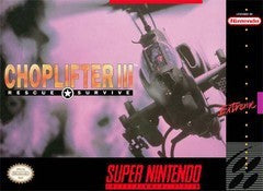 Choplifter 3 - Complete - Super Nintendo