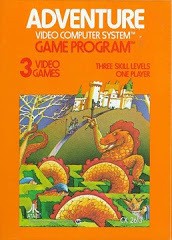 Adventure [Text Label] - In-Box - Atari 2600