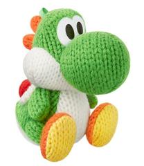 Yarn Yoshi - Green - Loose - Amiibo