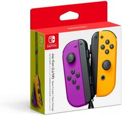 Joy-Con Neon Purple & Neon Orange - In-Box - Nintendo Switch