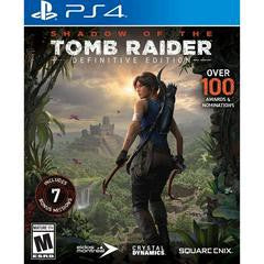 Shadow of the Tomb Raider [Definitive Edition] - Complete - Playstation 4