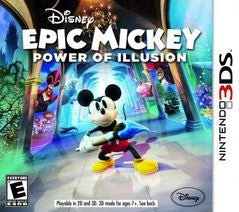 Epic Mickey: Power of Illusion - Loose - Nintendo 3DS