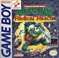 Teenage Mutant Ninja Turtles III Radical Rescue - In-Box - GameBoy