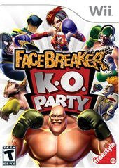 FaceBreaker K.O. Party - Complete - Wii