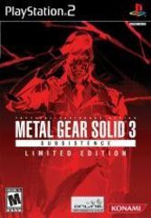 Metal Gear Solid 3 Subsistence [Limited Edition] - Complete - Playstation 2