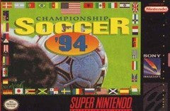 Championship Soccer '94 - In-Box - Super Nintendo