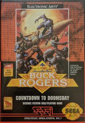 Buck Rogers Countdown to Doomsday - In-Box - Sega Genesis