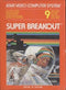 Super Breakout [Tele Games] - In-Box - Atari 2600