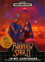 Phantasy Star II - Loose - Sega Genesis