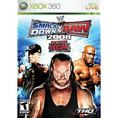 WWE Smackdown vs. Raw 2008 - Loose - Xbox 360