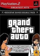 Grand Theft Auto Double Pack - Loose - Playstation 2