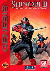 Shinobi III Return of the Ninja Master - Complete - Sega Genesis