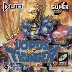 Lords of Thunder - In-Box - TurboGrafx CD