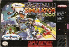 Super Baseball Simulator 1.000 - Complete - Super Nintendo