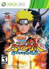 Naruto Shippuden Ultimate Ninja Storm Generations - Loose - Xbox 360