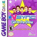 NSYNC Get to the Show - In-Box - GameBoy Color