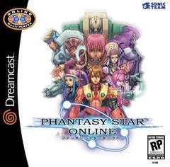 Phantasy Star Online - In-Box - Sega Dreamcast