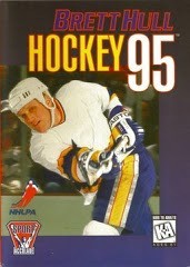 Brett Hull Hockey 95 - Loose - Sega Genesis