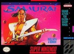 First Samurai - In-Box - Super Nintendo