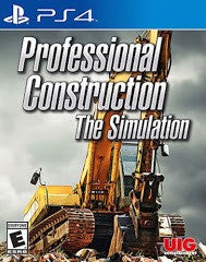 Professional Construction The Simulation - Complete - Playstation 4