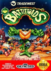 Battletoads [Cardboard Box] - Loose - Sega Genesis