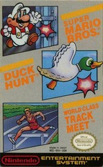 Super Mario Bros Duck Hunt World Class Track Meet - Loose - NES